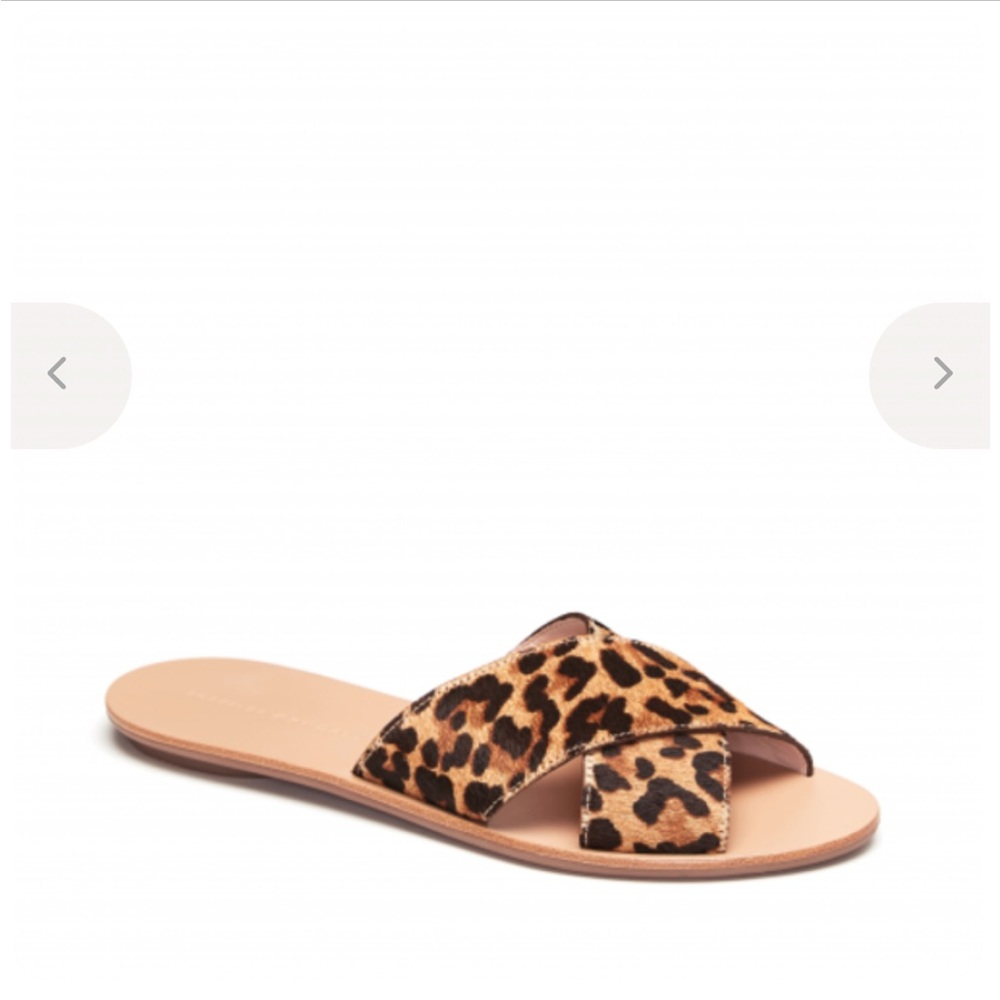 Loeffler Randall Claudie Crossed Plank Slide - Picture 3 of 9